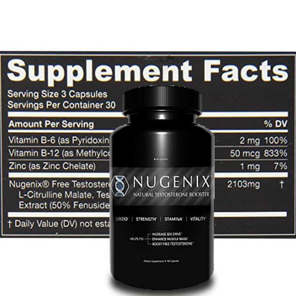 Nugenix Ingredients Review | Does it work?, Side Effects ...