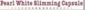 Pearl White Slimming Capsules Logo Pearl White Slimming Capsules Logo