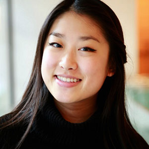 Headshot of 2016 scholarship Jessica Zhang, she is wearing black and has black hair 