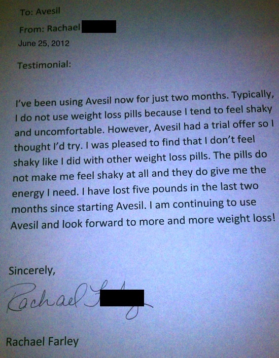 Rachel Avesil testimonial 1