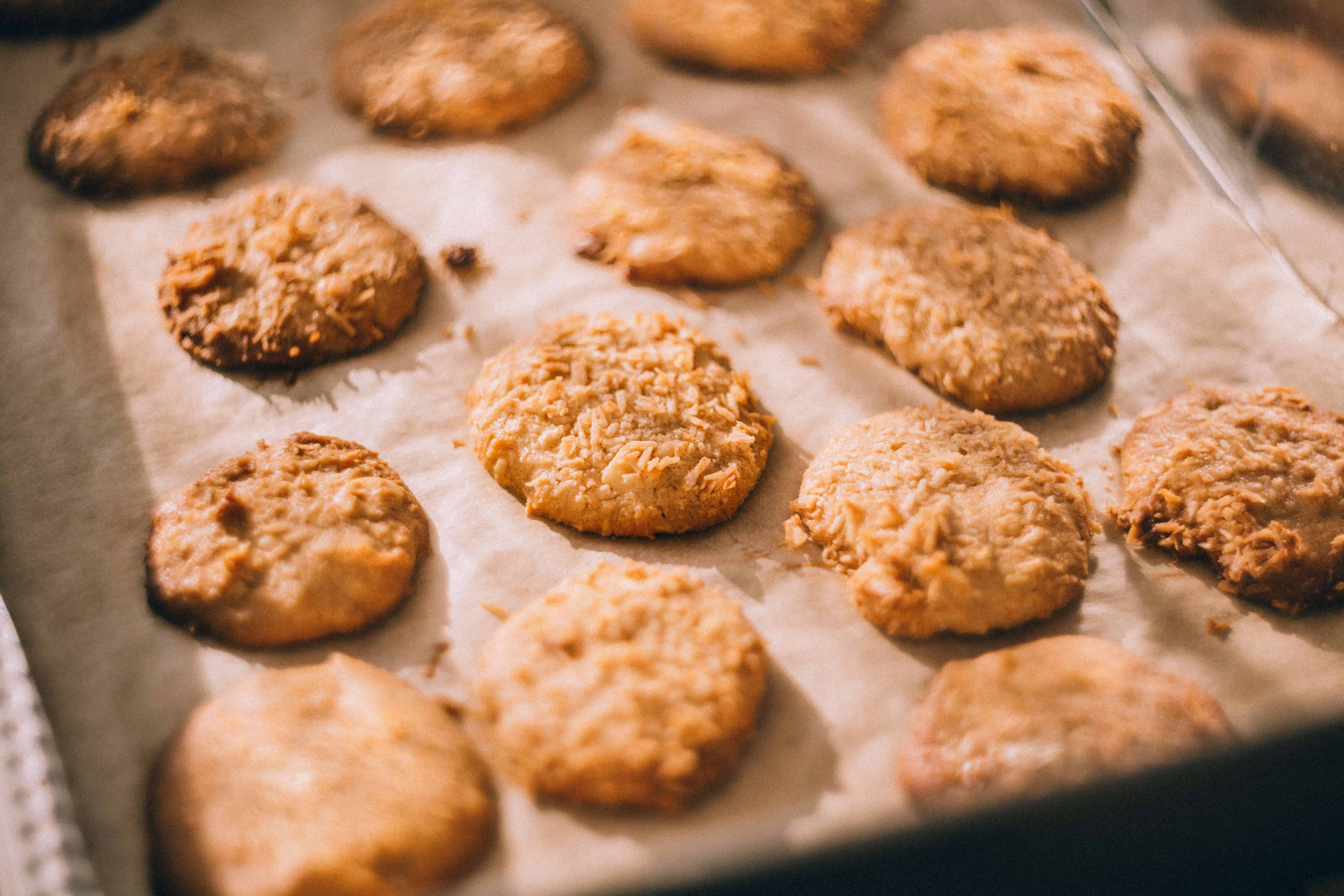 Lemon Almond Shortbread Cookies