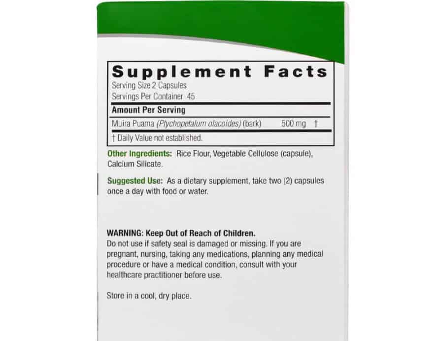 Muira Puama Benefits of “Potency Wood” (UPDATE May 2018) 19 Things