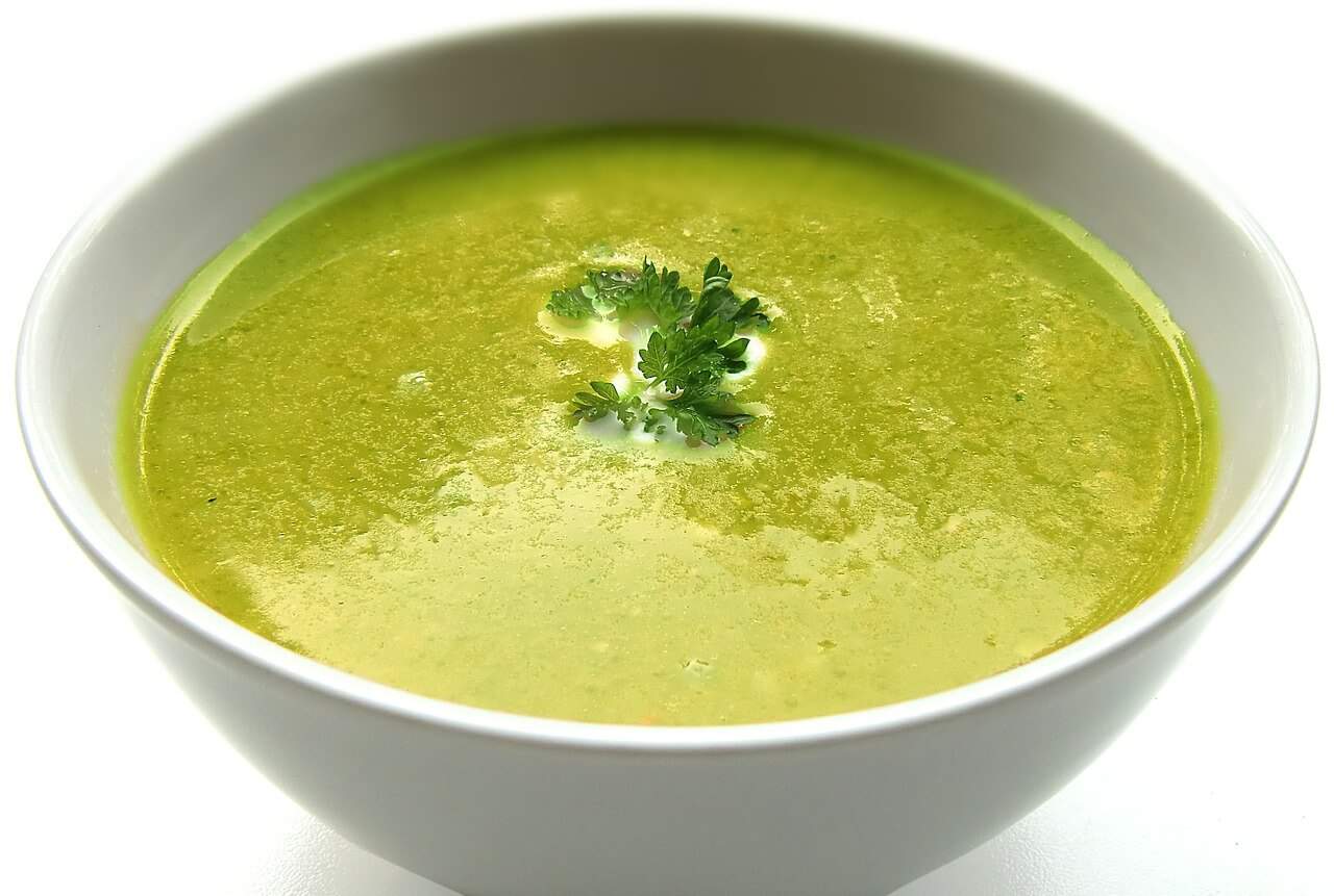 Turkey, Kale, and Cauliflower Soup