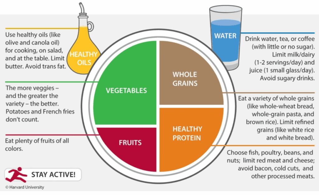 healthy diet plate