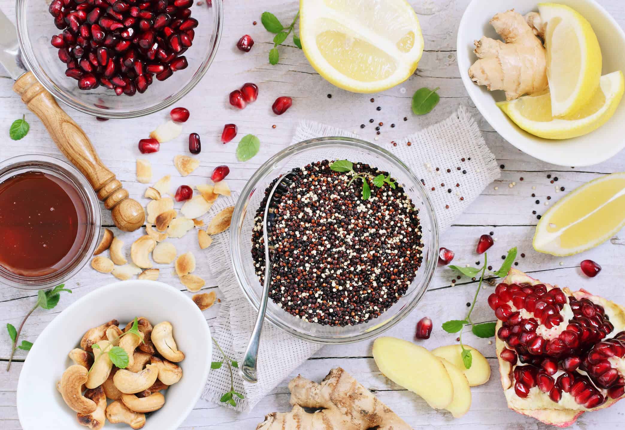Common Organifi Ingredients quinoa