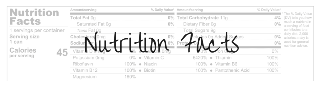 performix sst nutrition facts